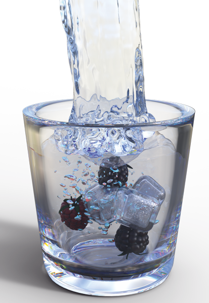 Wasser Glas
